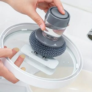 Четка за миене на съдове с дозатор за сапун | SUDSMASTER